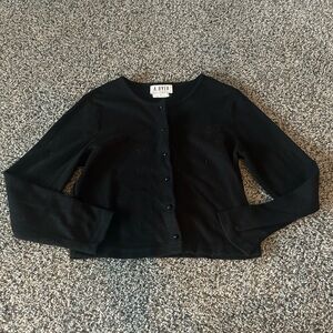 A. Byer Black Cardigan